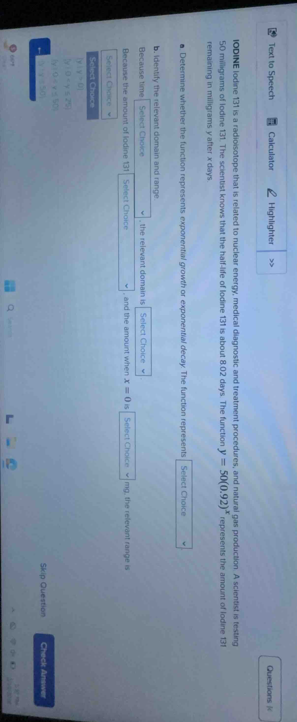 iodine iodine 131 is a radioisotope that is related to nuclear energy, …