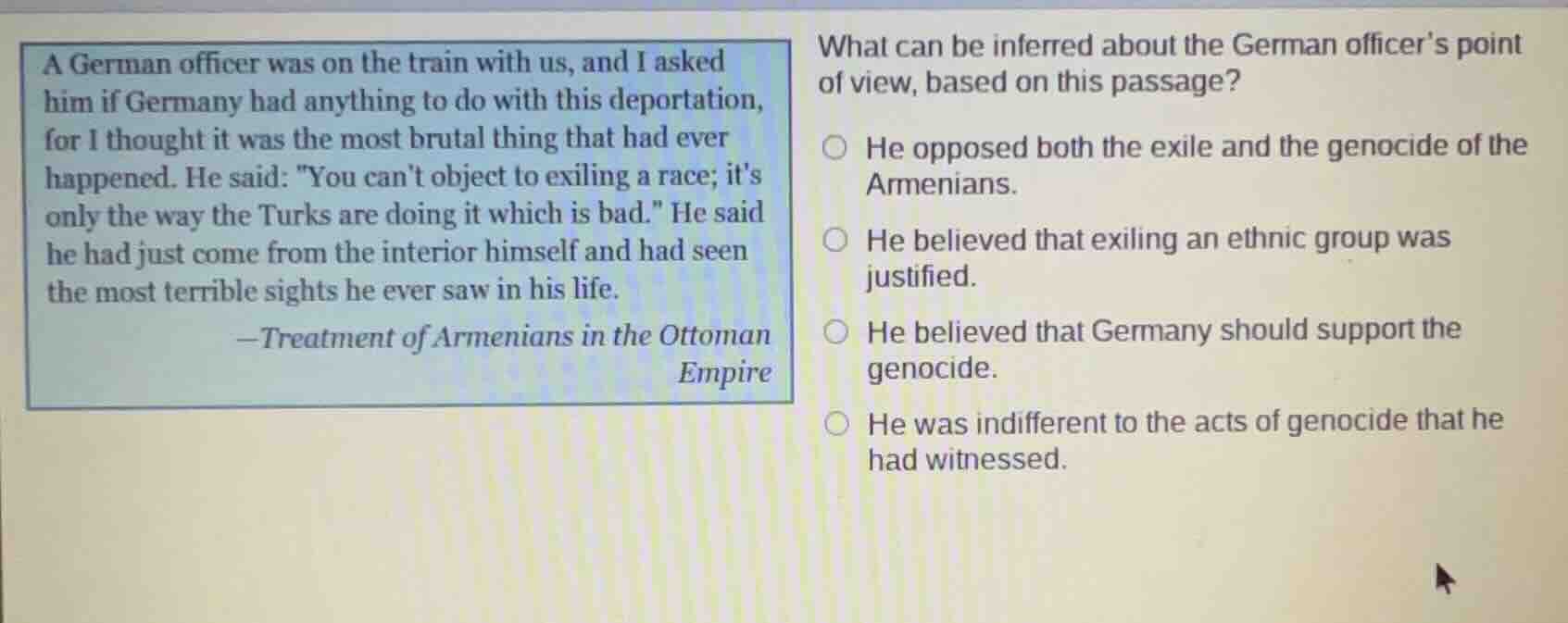 a german officer was on the train with us, and i asked him if germany h…