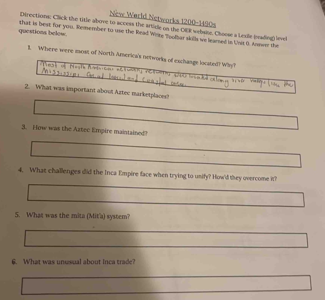 new world networks 1200-1490s directions: click the title above to acce…