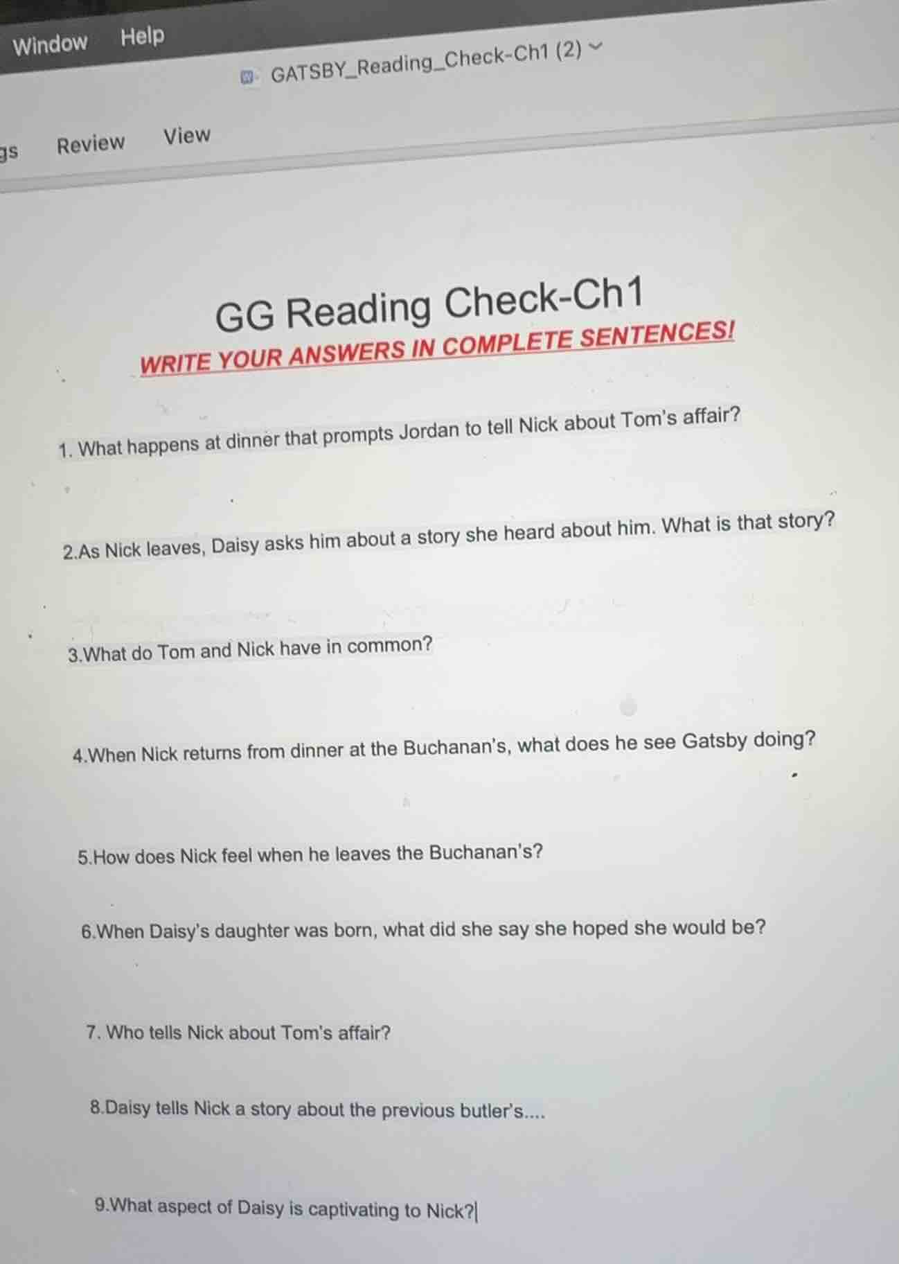gg reading check-ch1 write your answers in complete sentences! 1. what …