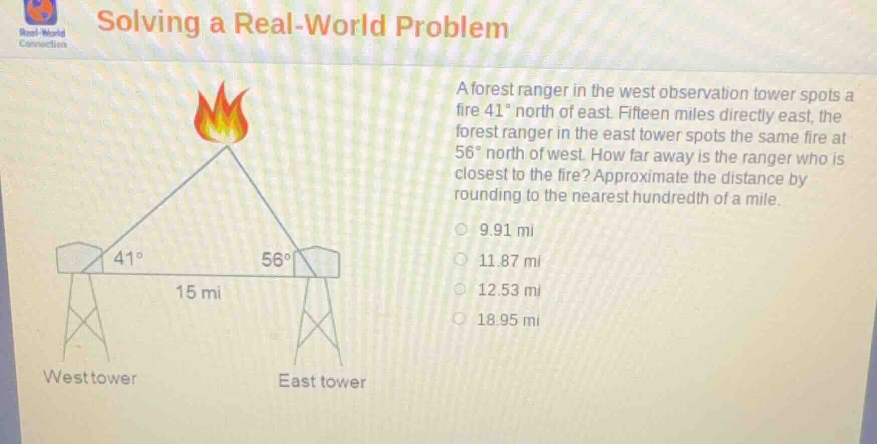 solving a real-world problem a forest ranger in the west observation to…