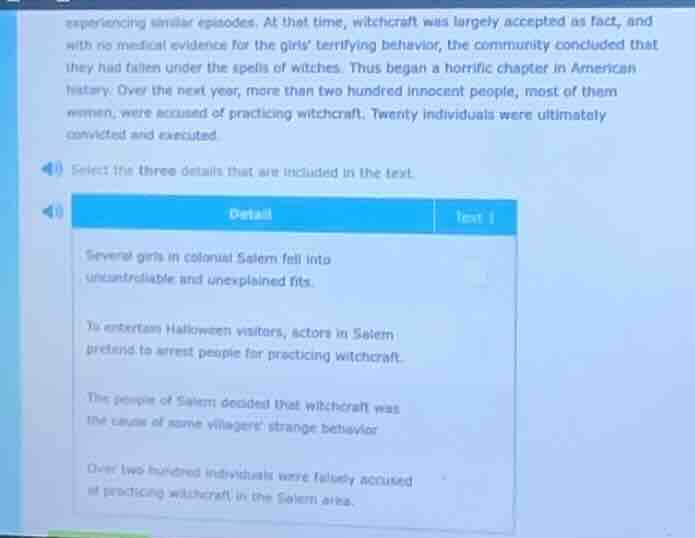 experiencing similar episodes. at that time, witchcraft was largely acc…