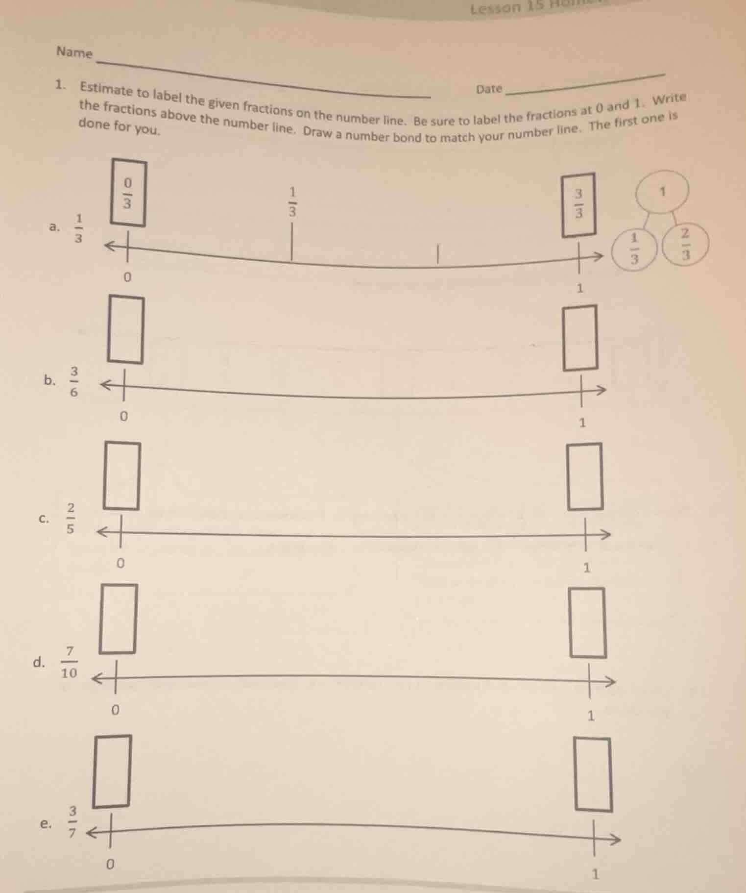 name _______________ date _______________ 1. estimate to label the give…
