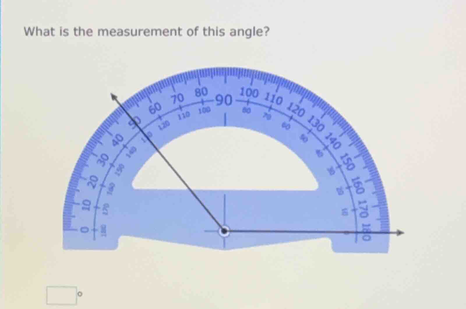 what is the measurement of this angle?