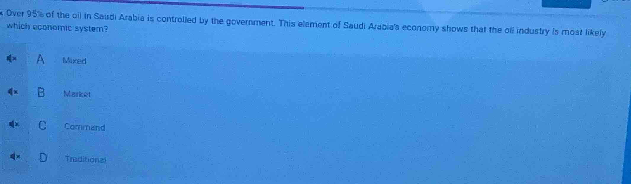 over 95% of the oil in saudi arabia is controlled by the government. th…