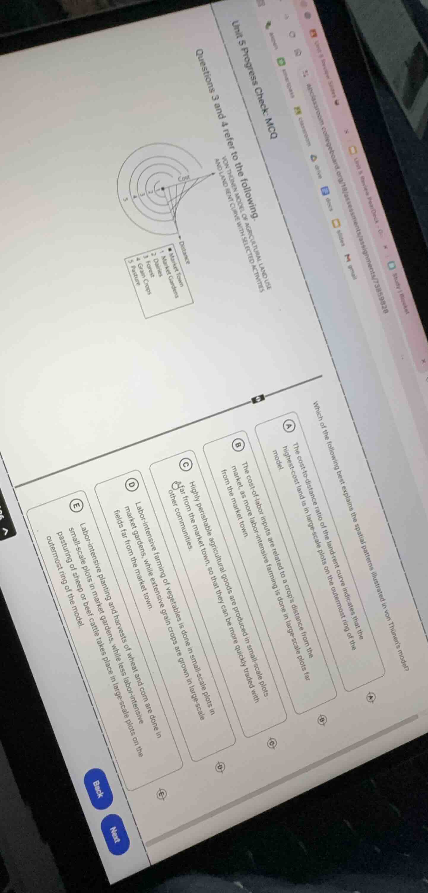 unit 5 progress check: mcq questions 3 and 4 refer to the following. vo…