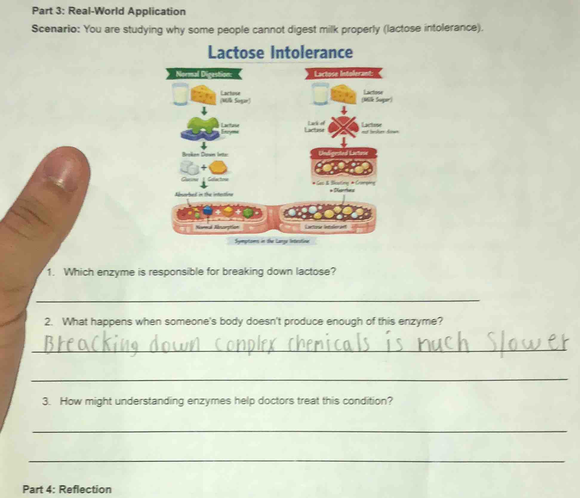 part 3: real-world application scenario: you are studying why some peop…