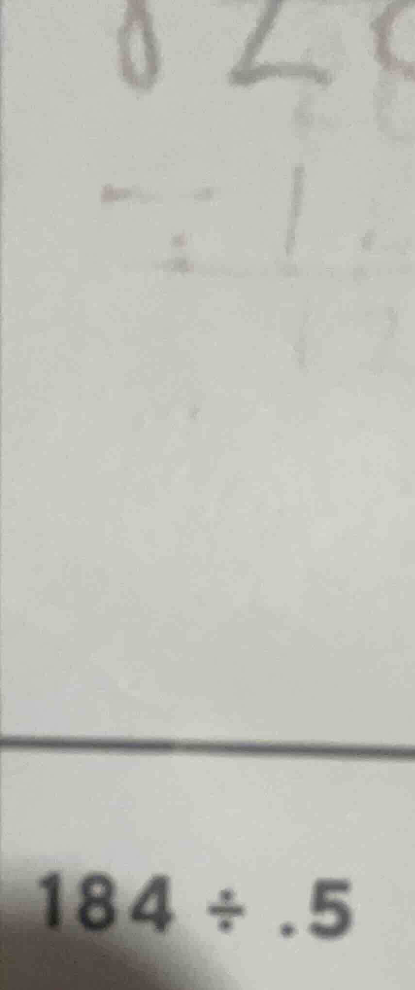 $184 div 0.5$
