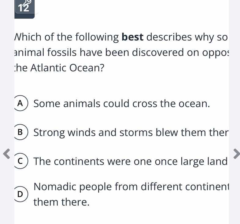 which of the following best describes why so animal fossils have been d…