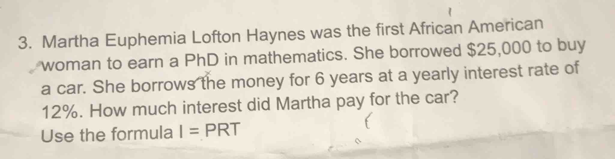 3. martha euphemia lofton haynes was the first african american woman t…