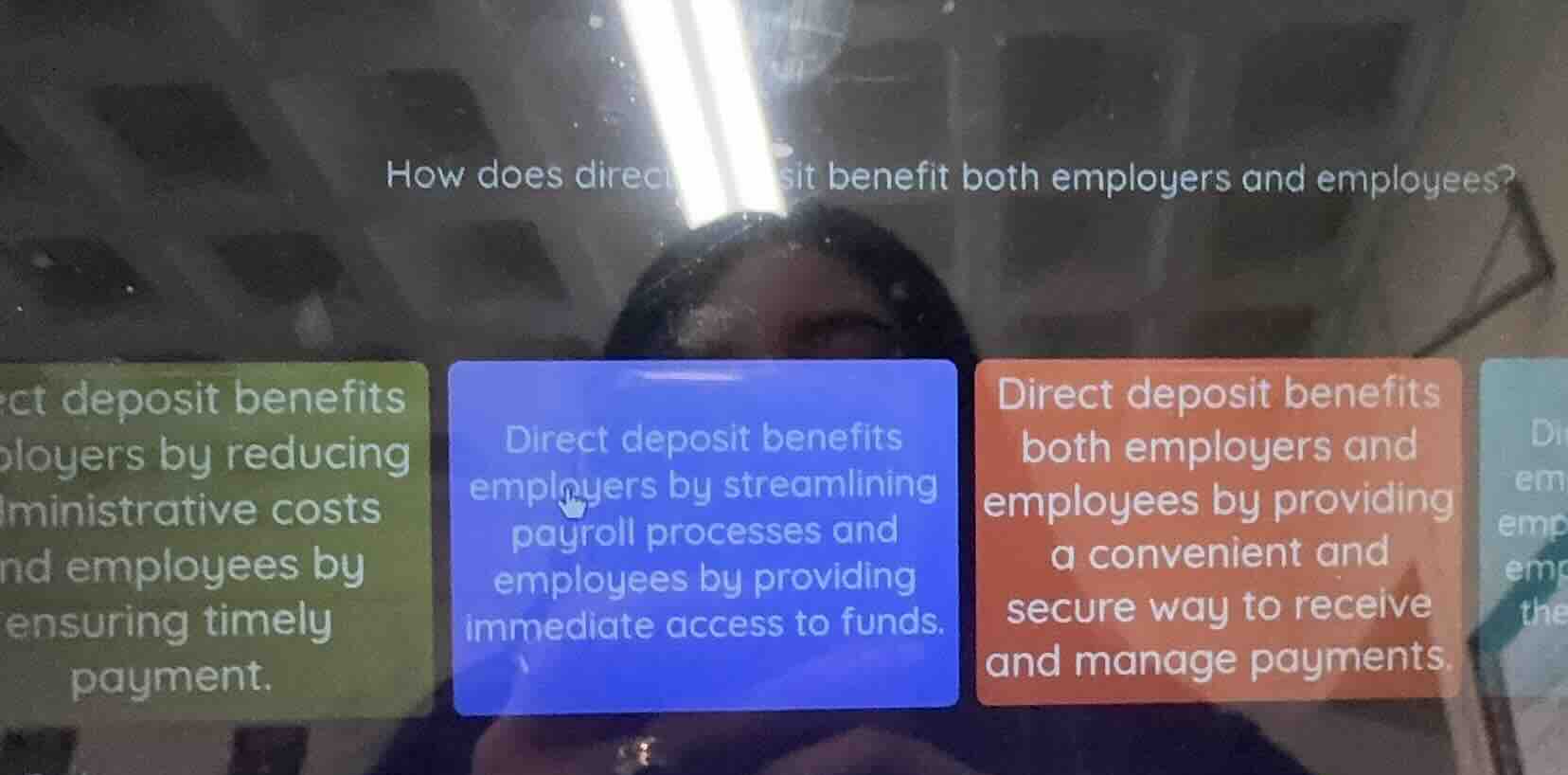 how does direct deposit benefit both employers and employees?direct dep…