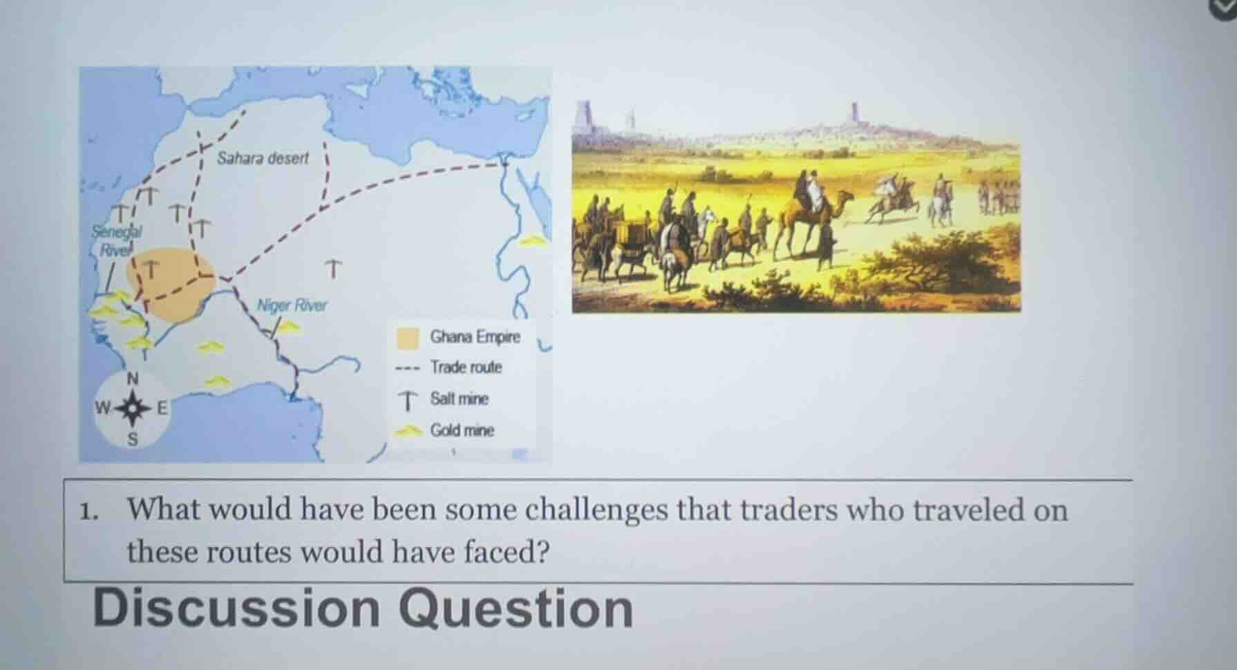 1. what would have been some challenges that traders who traveled on th…