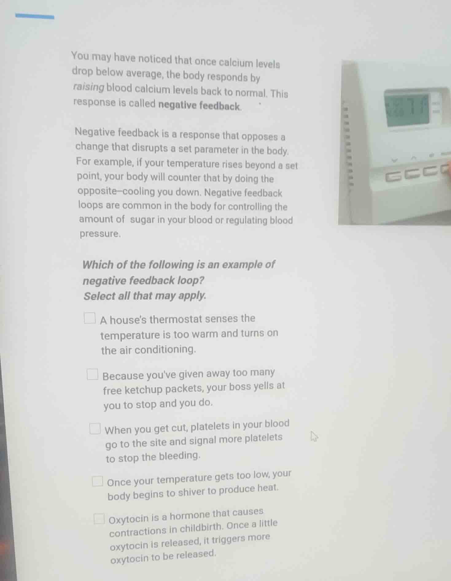 you may have noticed that once calcium levels drop below average, the b…