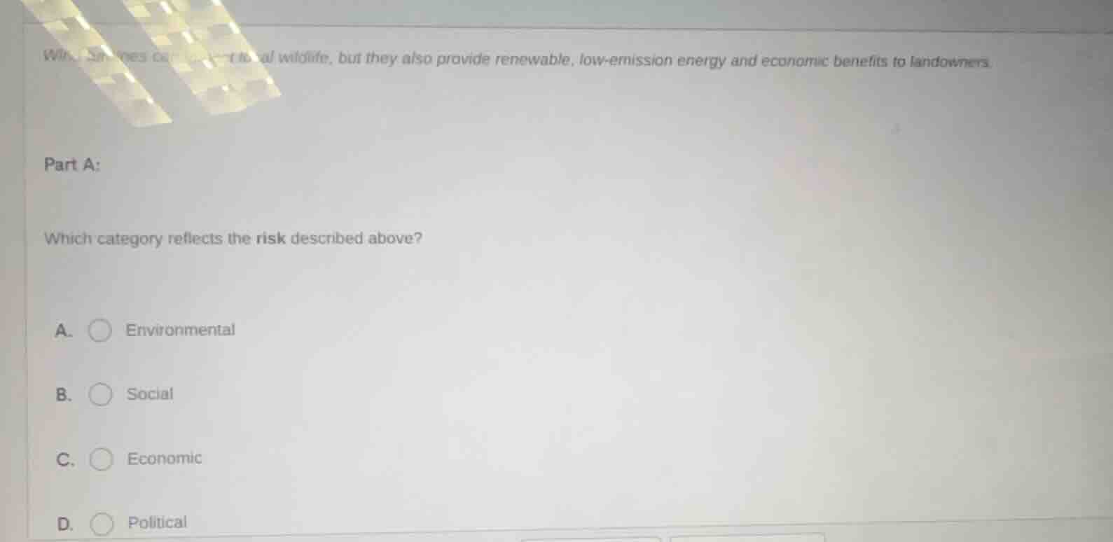 wind turbines can harm local wildlife, but they also provide renewable,…