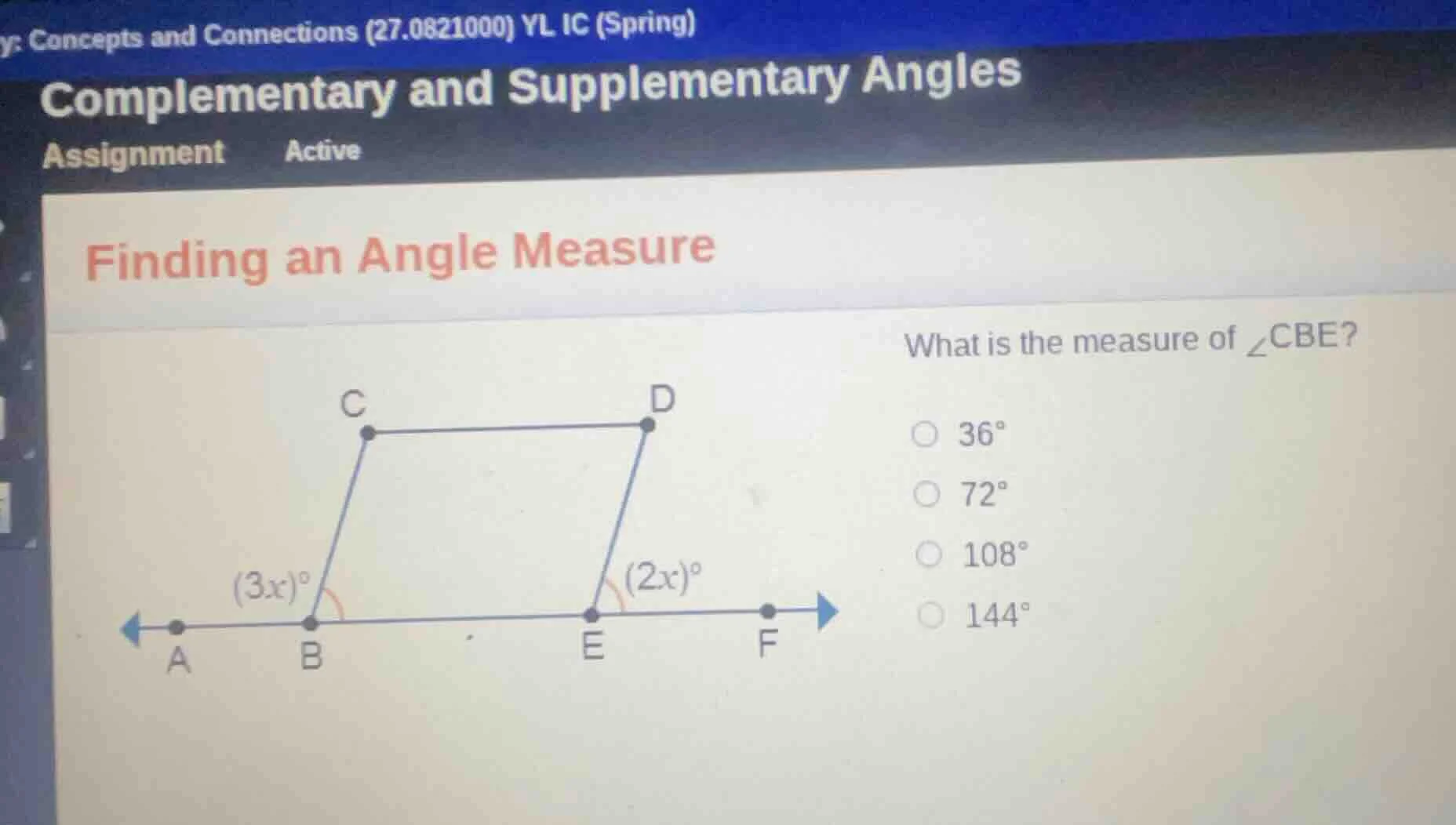 y: concepts and connections (27.0821000) yl ic (spring) complementary a…