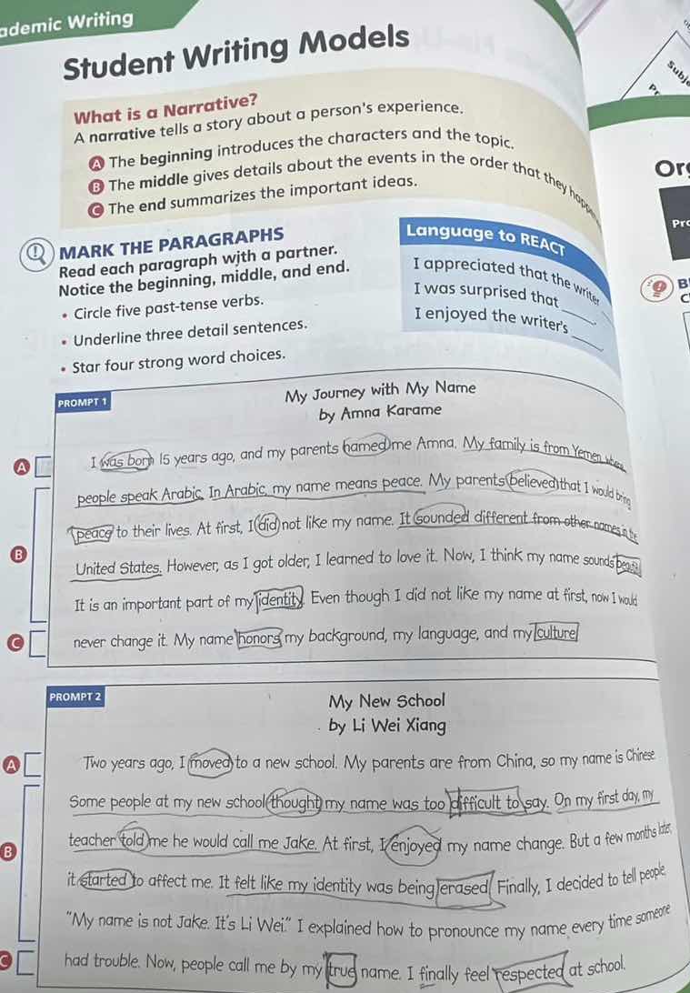 ademic writing student writing models what is a narrative? a narrative …