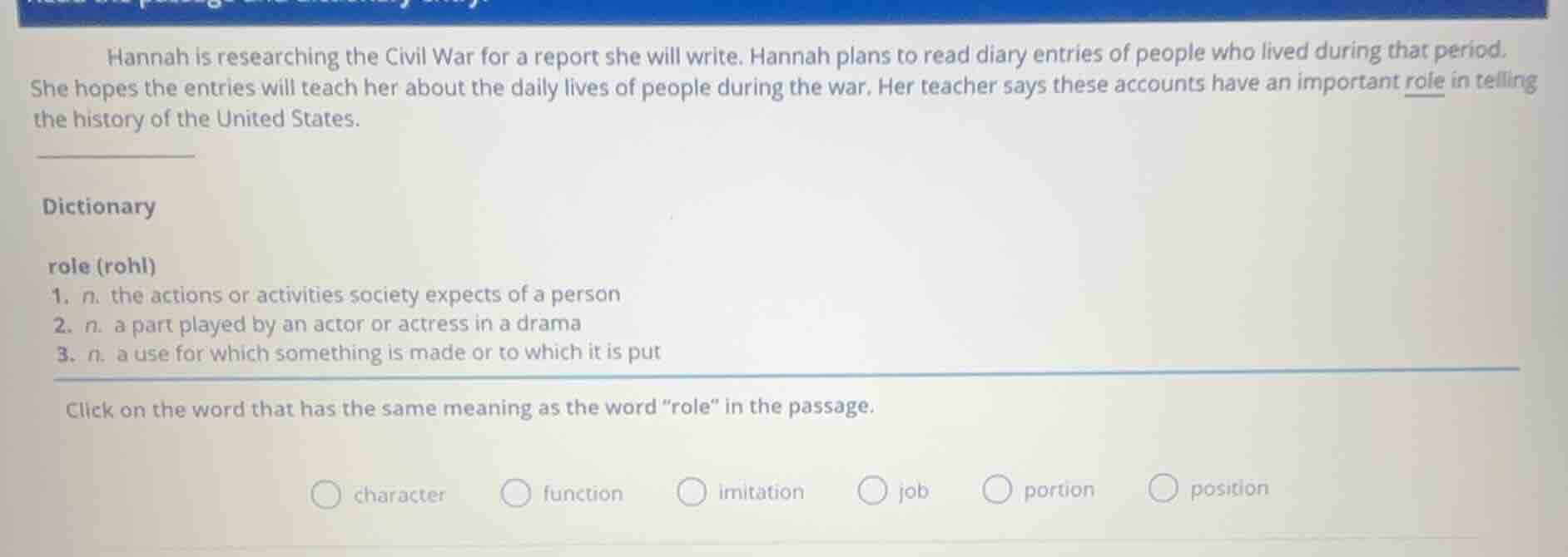 hannah is researching the civil war for a report she will write. hannah…