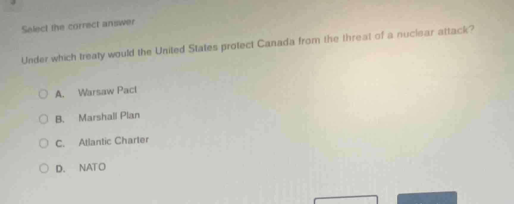 select the correct answer under which treaty would the united states pr…