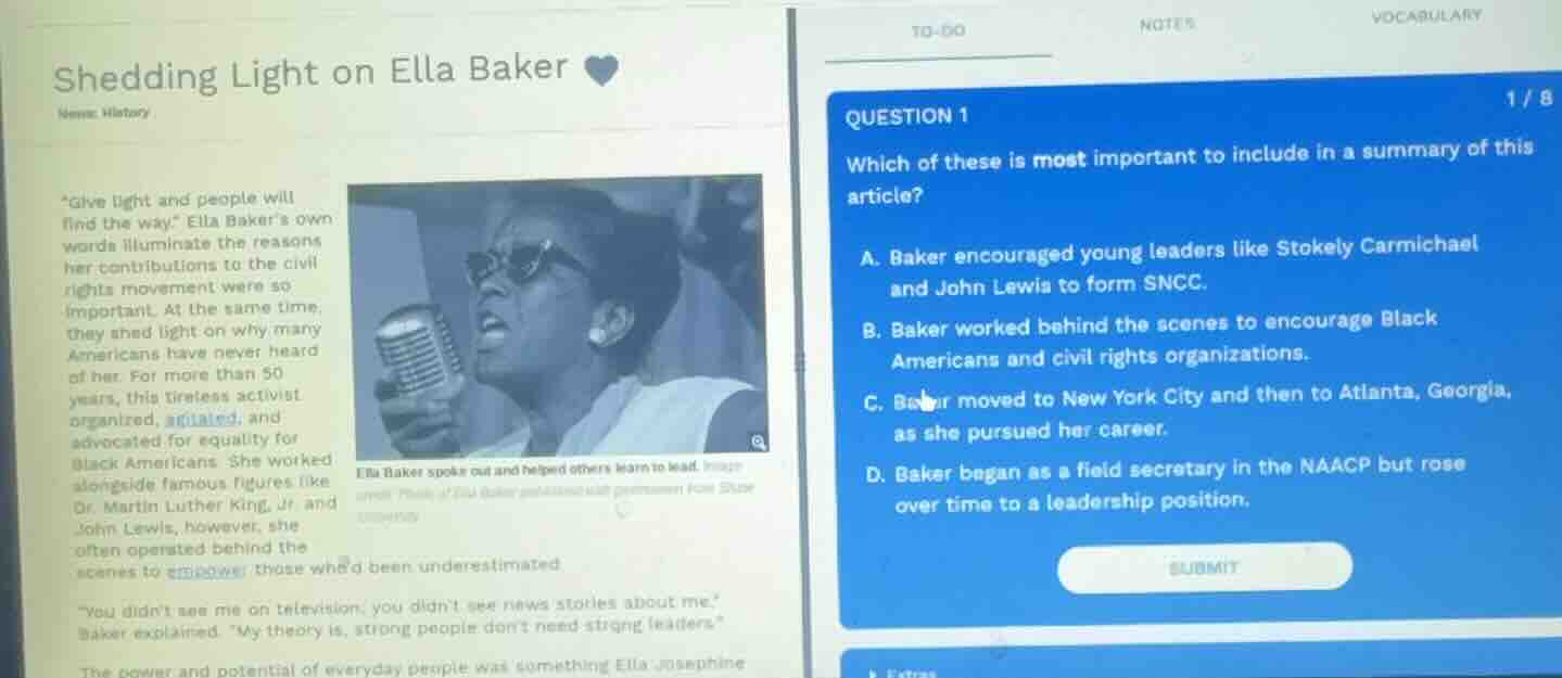 shedding light on ella bakernews: history\give light and people will fi…