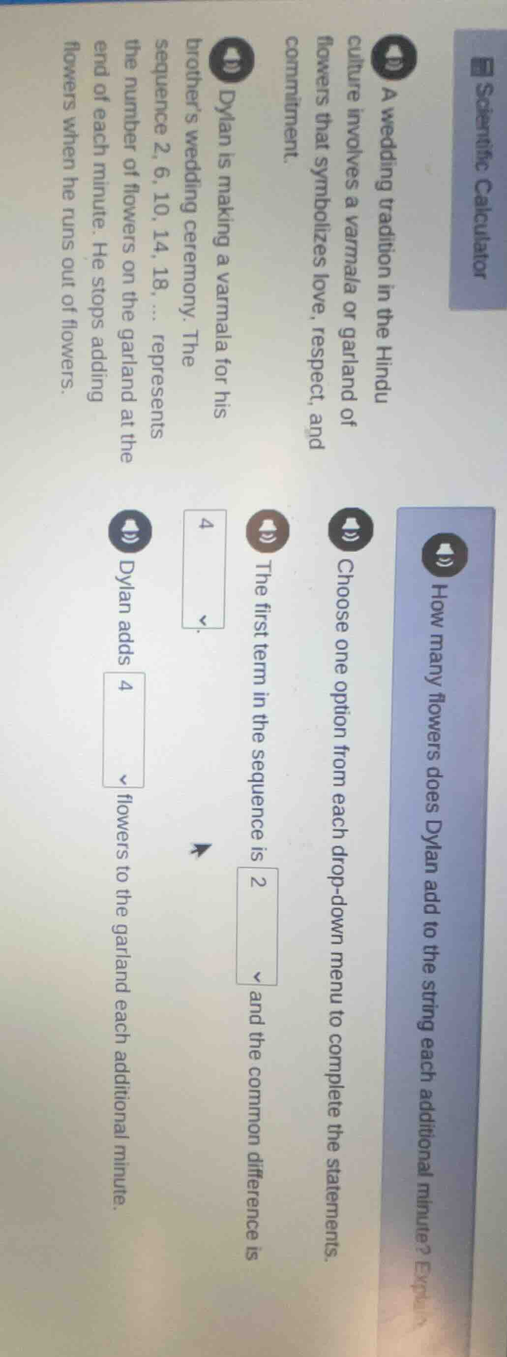 scientific calculatora wedding tradition in the hindu culture involves …