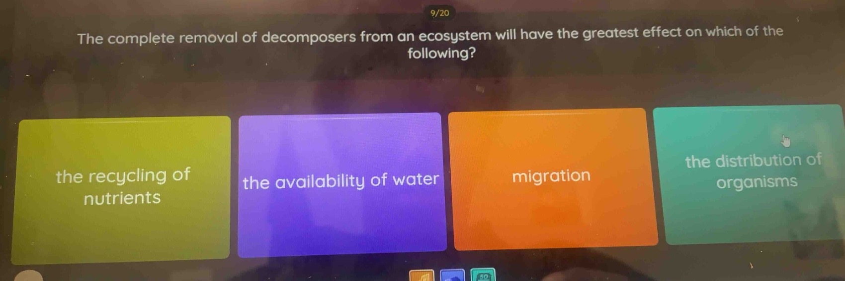 9/20 the complete removal of decomposers from an ecosystem will have th…