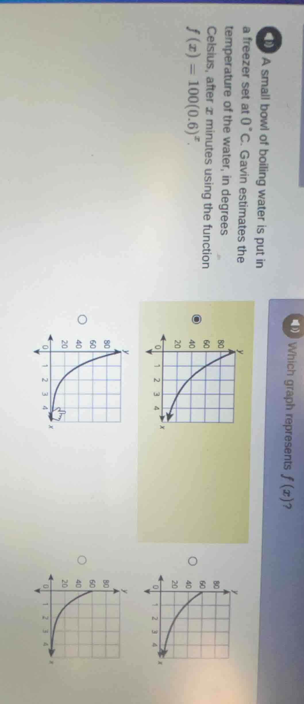 a small bowl of boiling water is put in a freezer set at 0 °c. gavin es…
