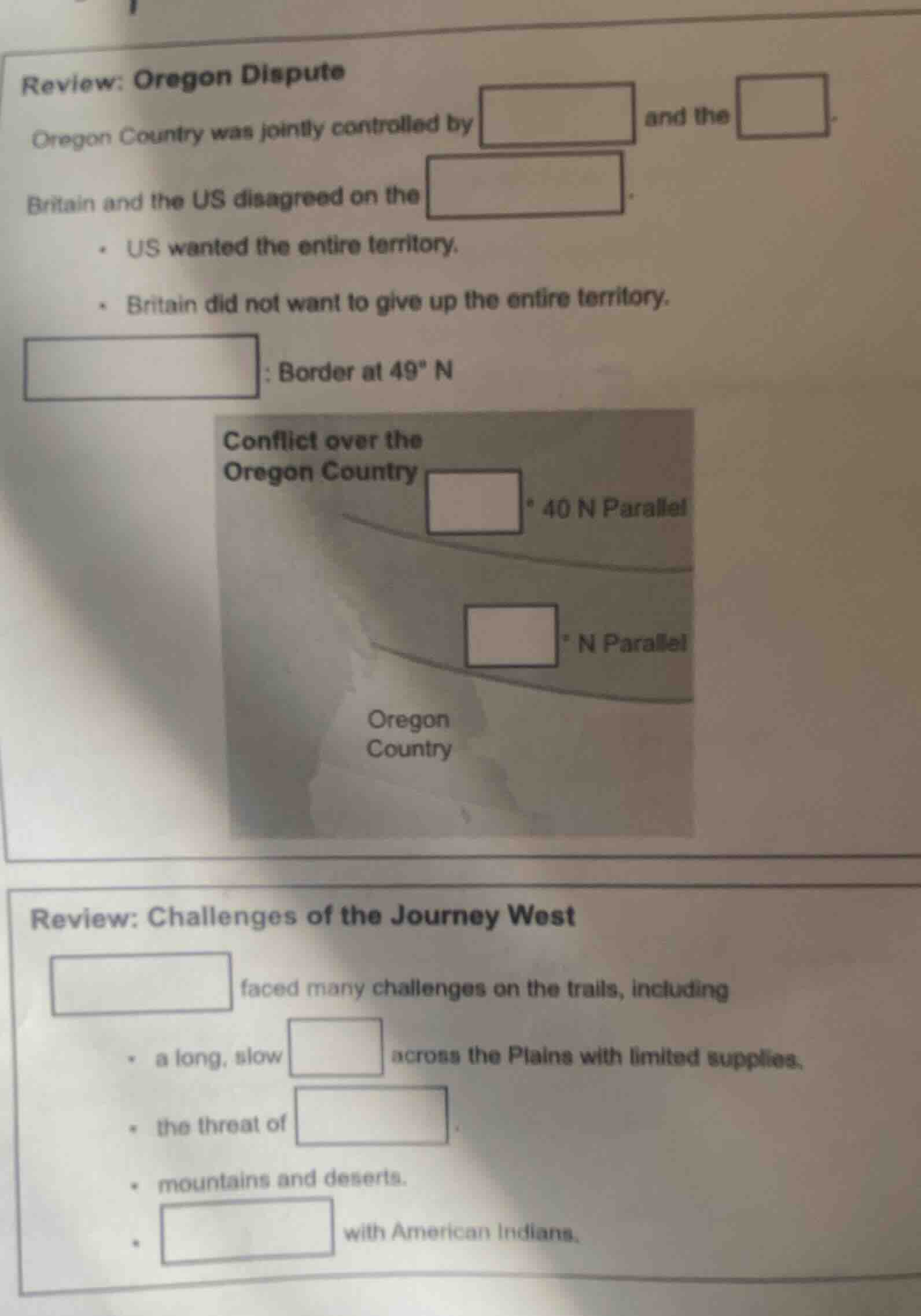 review: oregon dispute oregon country was jointly controlled by ______ …