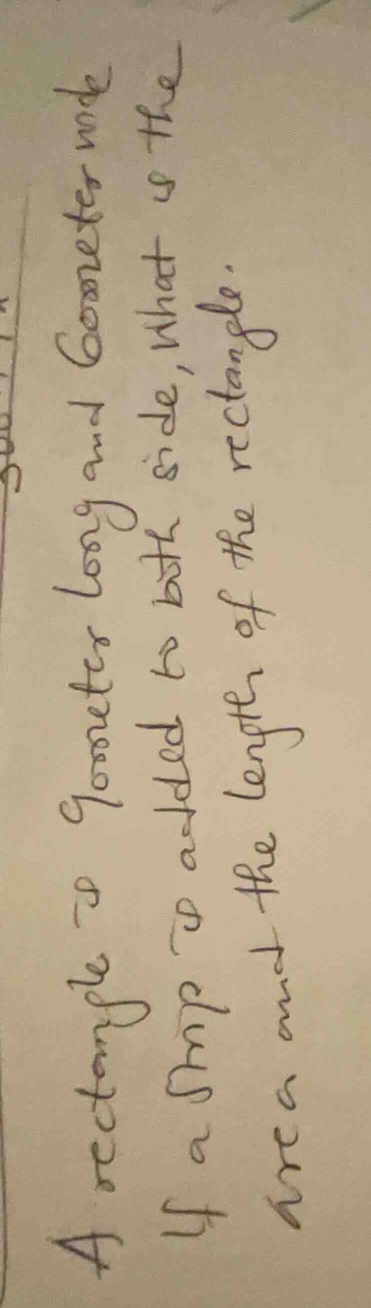 a rectangle is 900 meters long and 600 meters wide. if a strip is added…