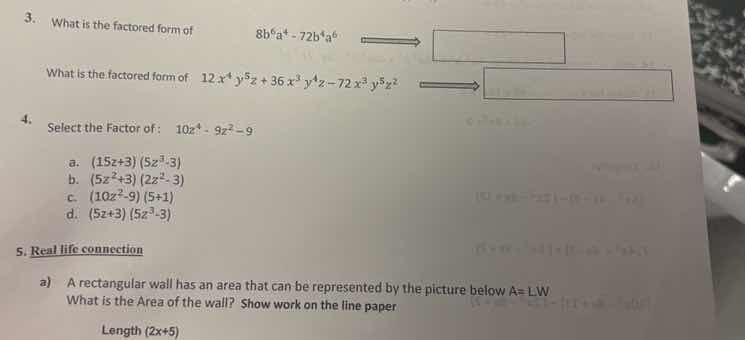 3. what is the factored form of $8b^{6}a^{4}-72b^{4}a^{6}$ what is the …