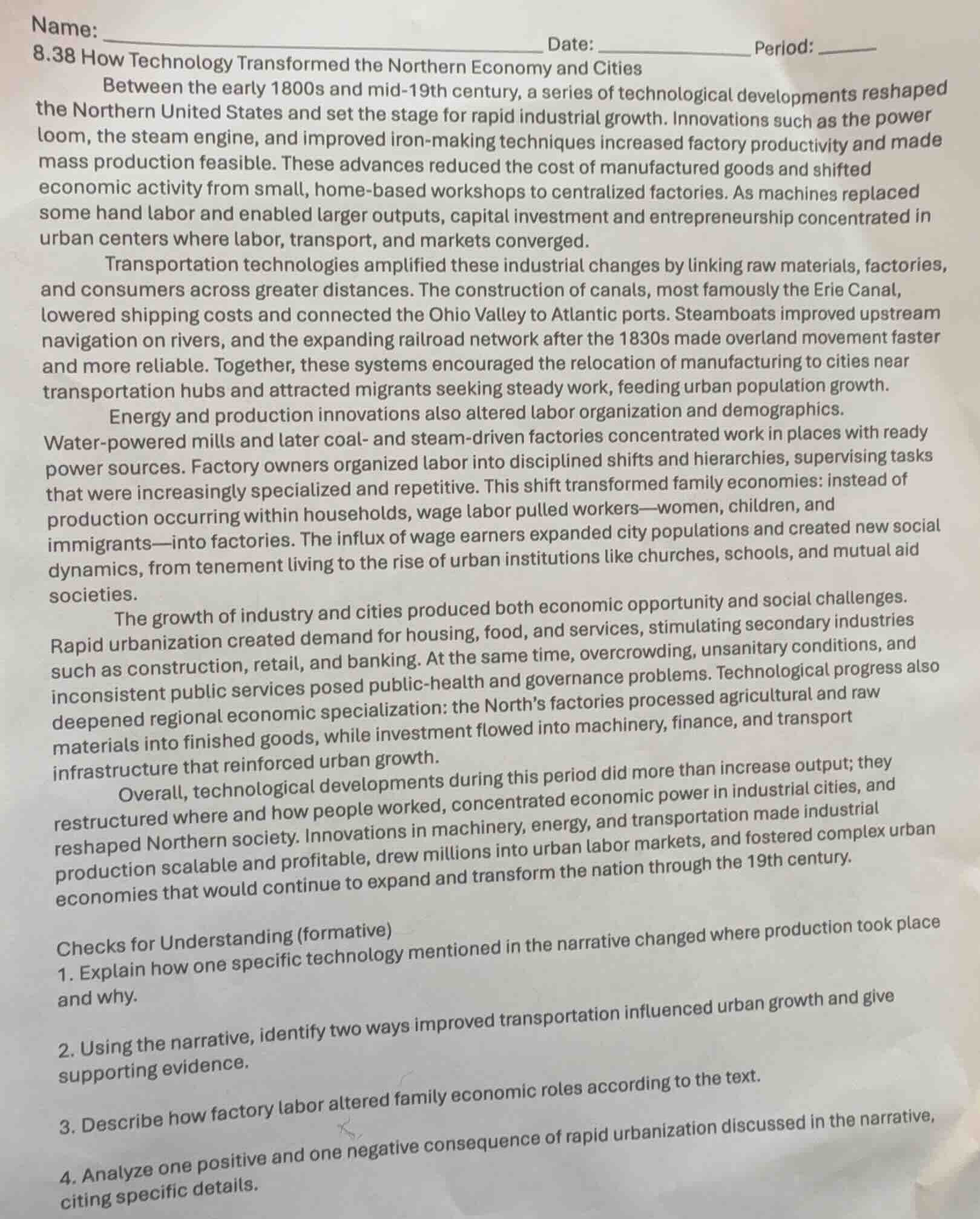 name: ________________________ date: ____________ period: ______8.38 ho…