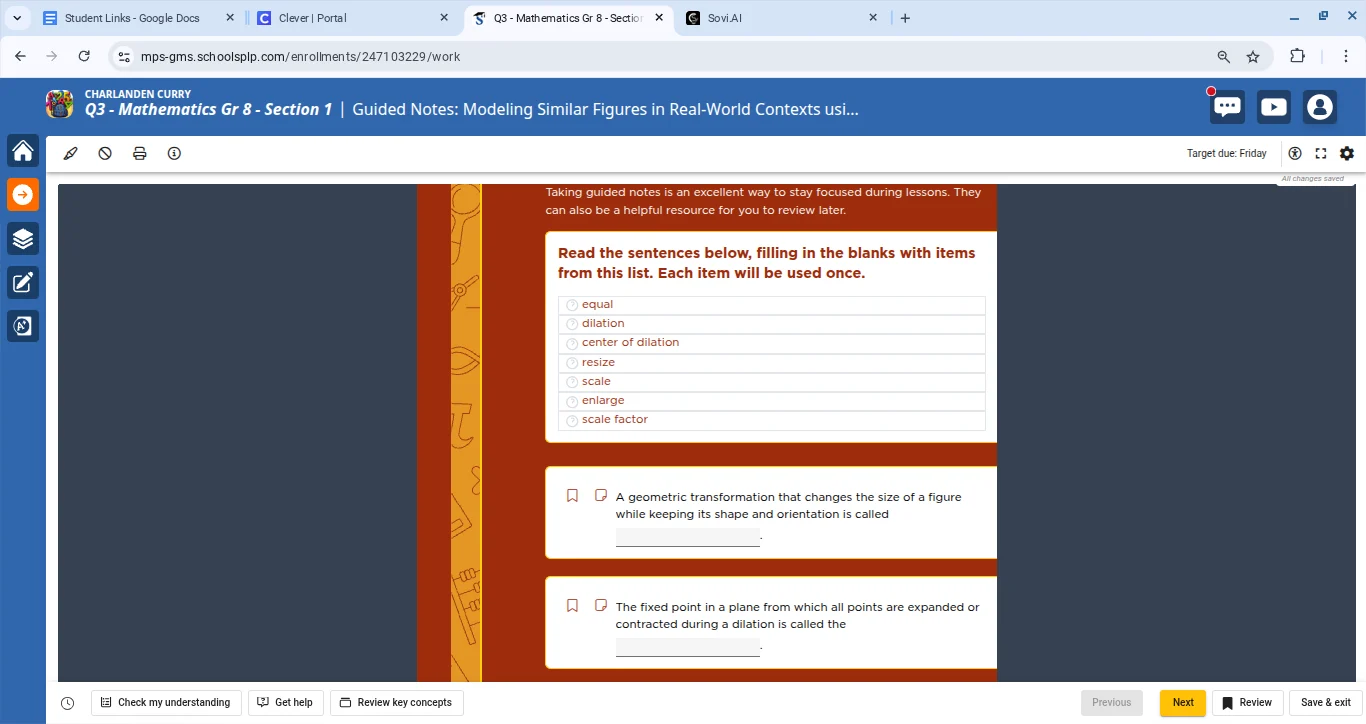 taking guided notes is an excellent way to stay focused during lessons.…