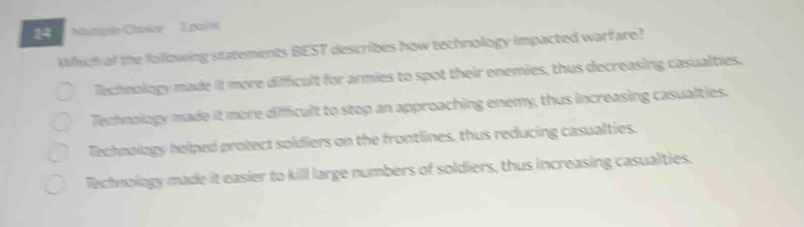 24 multiple choice 1 point which of the following statements best descr…