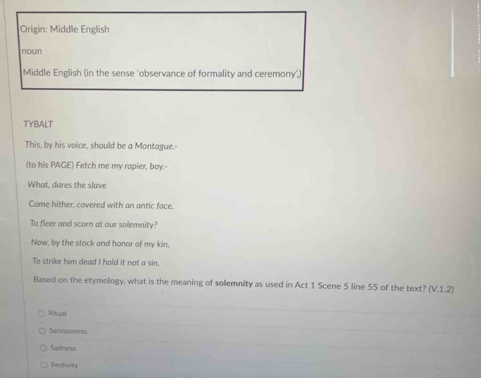 origin: middle english noun middle english (in the sense observance of …