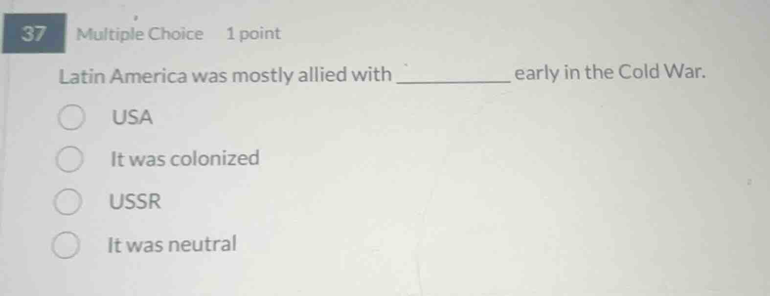 37 multiple choice 1 point latin america was mostly allied with _______…