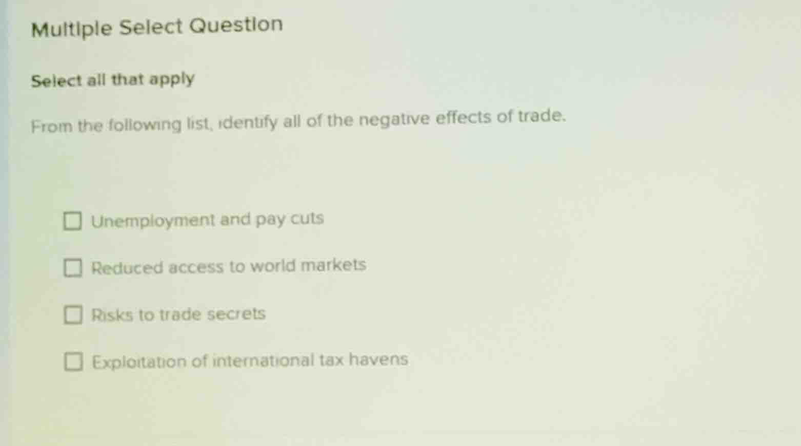 multiple select question select all that apply from the following list,…