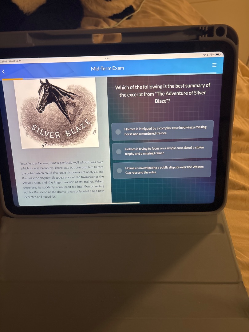 mid-term exam which of the following is the best summary of the excerpt…