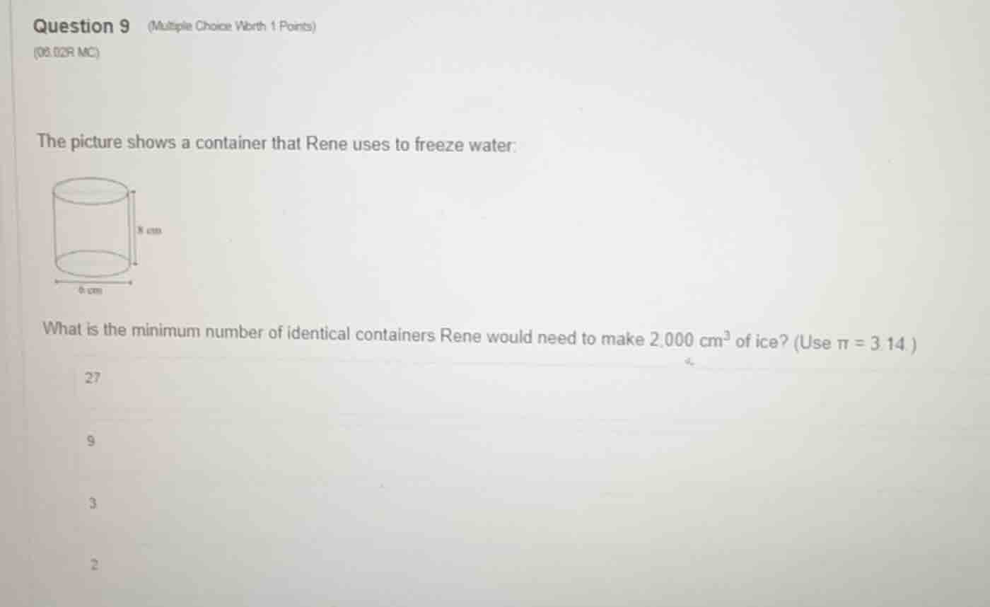 question 9 (multiple choice worth 1 points) (06.02r mc)the picture show…