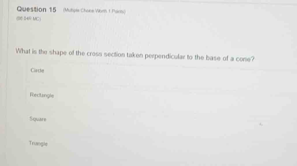 question 15 (multiple choice worth 1 points) (05.04r mc) what is the sh…
