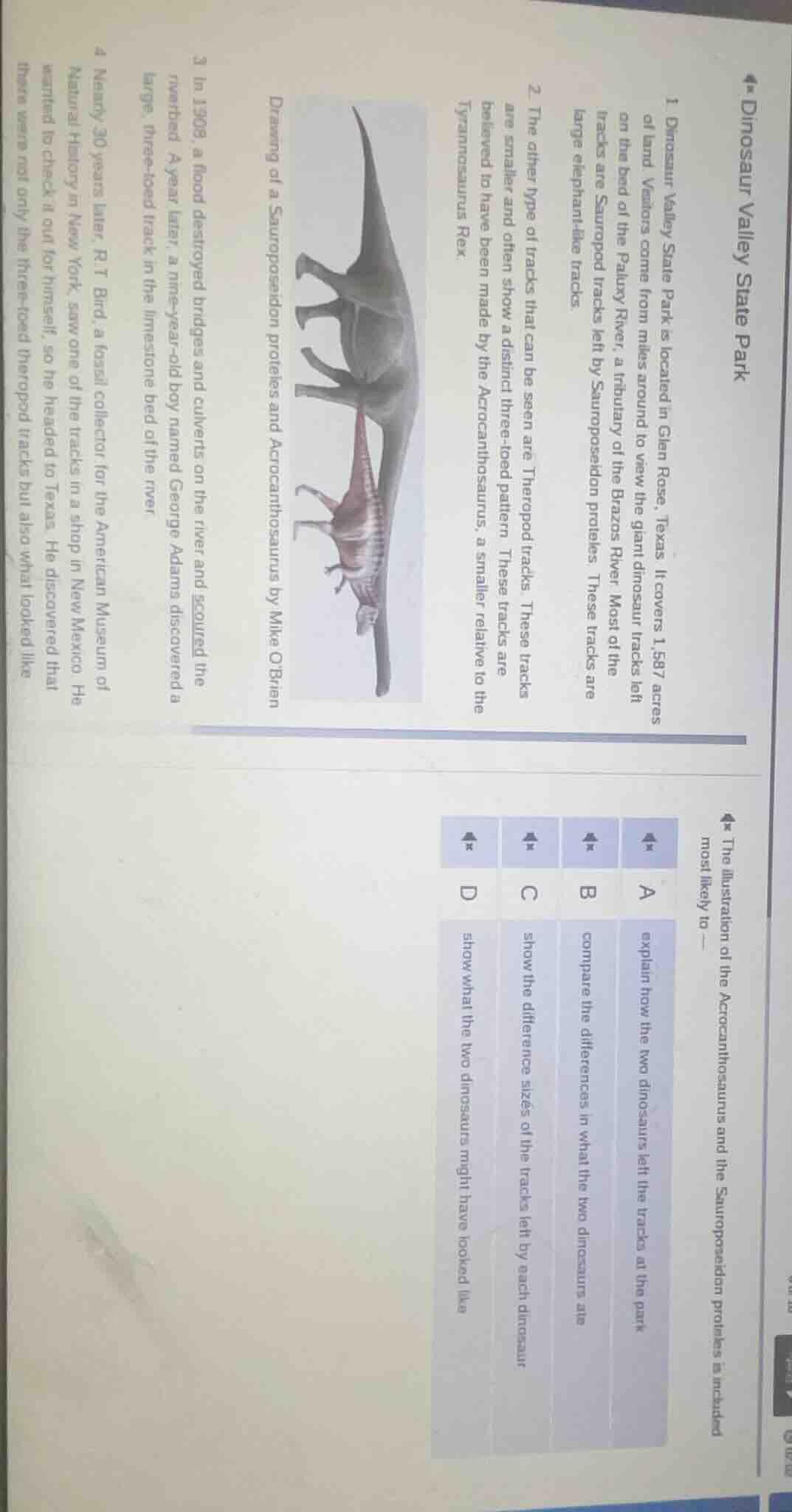 4* dinosaur valley state park1. dinosaur valley state park is located i…