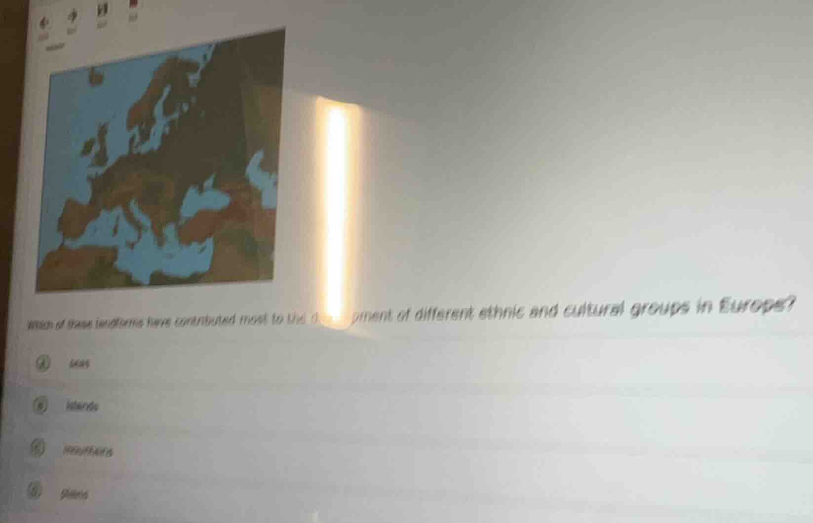 which of these landforms have contributed most to the development of di…