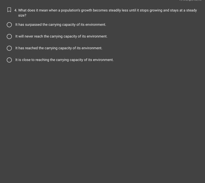 4. what does it mean when a populations growth becomes steadily less un…
