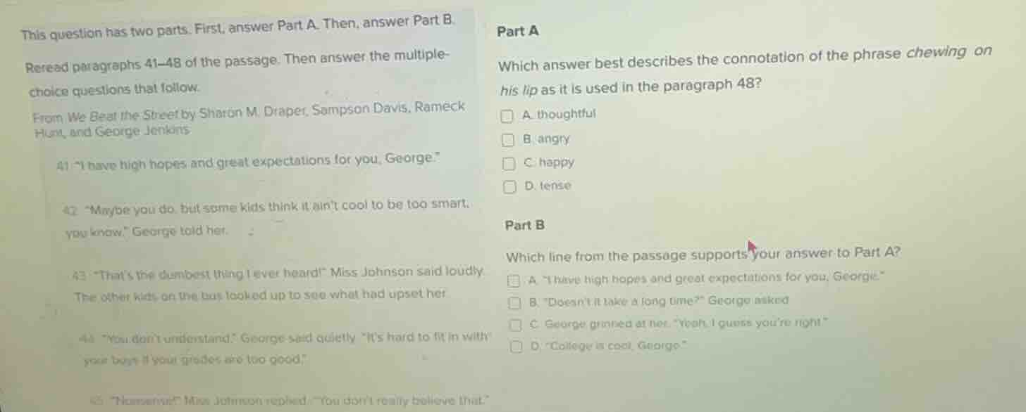 this question has two parts. first, answer part a. then, answer part b.…