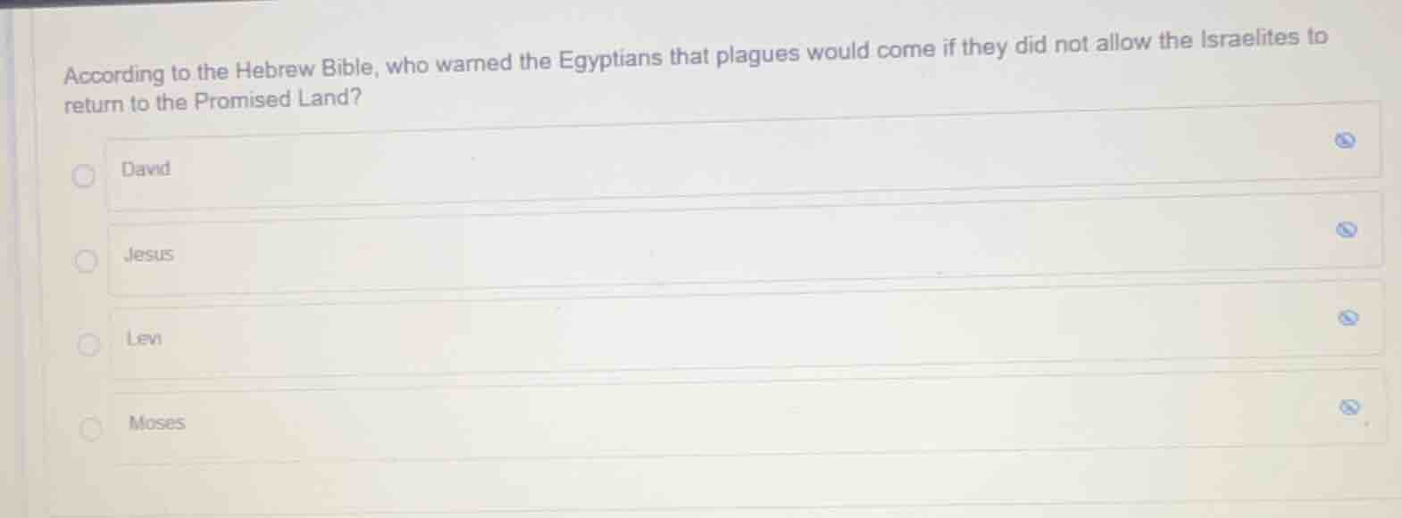 according to the hebrew bible, who warned the egyptians that plagues wo…