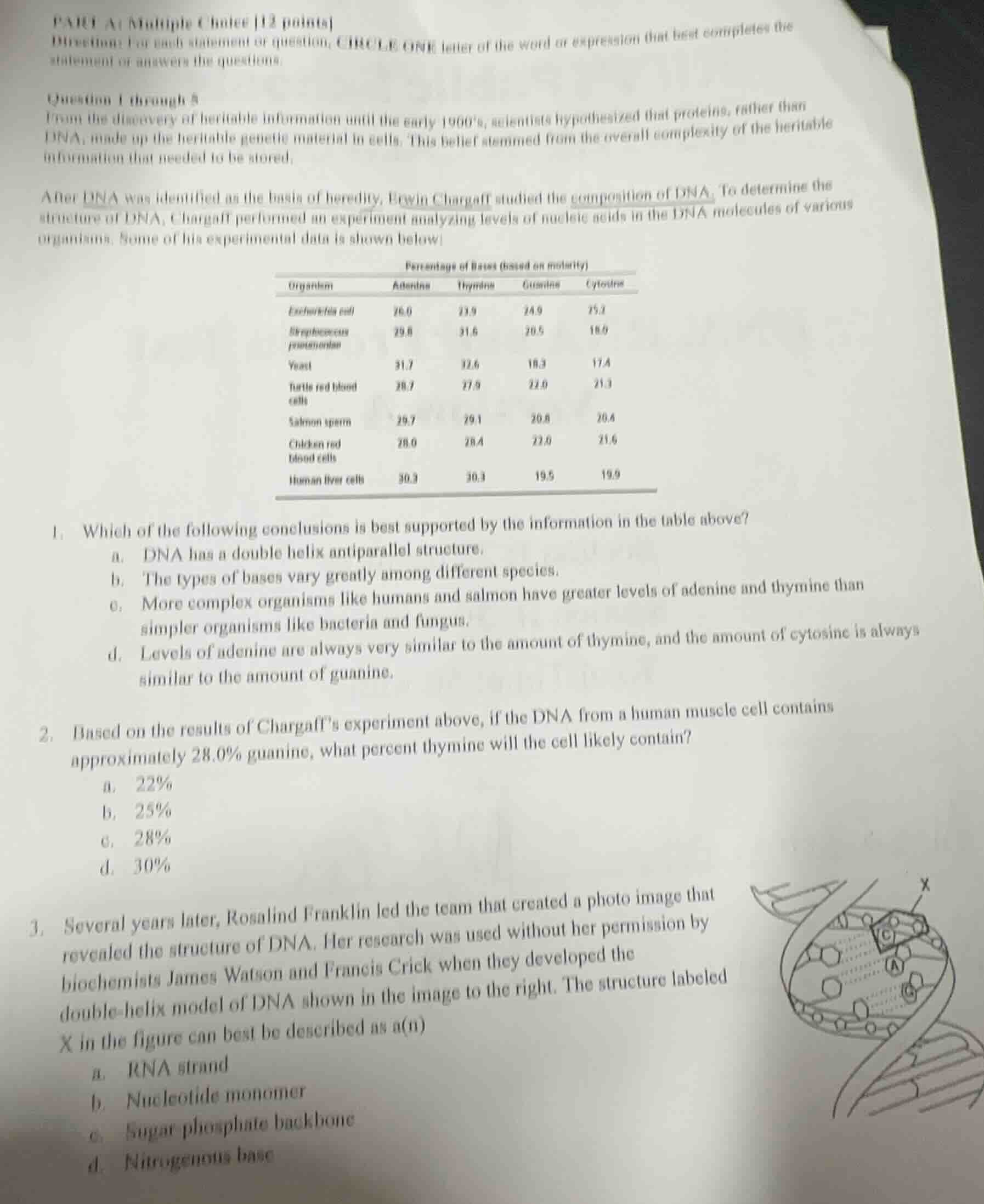 part a: multiple choice 12 pointsdirection: for each statement or quest…