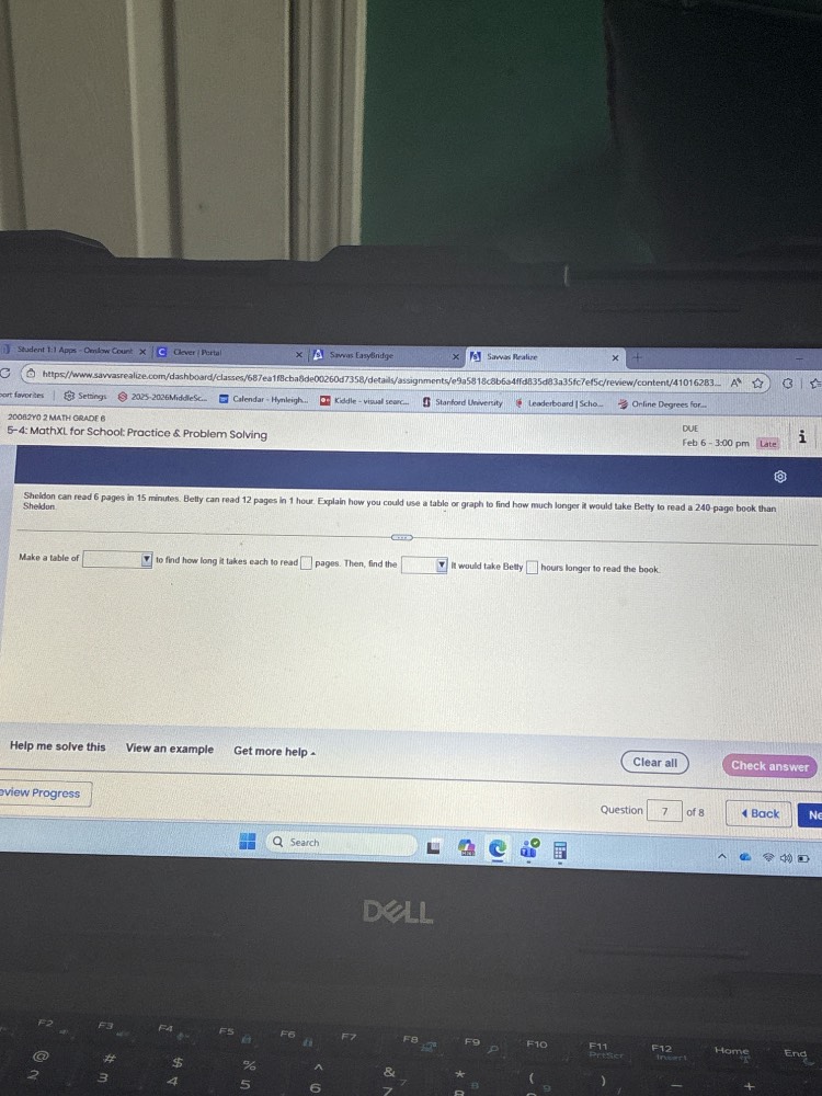 5-4: mathxl for school practice & problem solving shandon can read 6 pa…