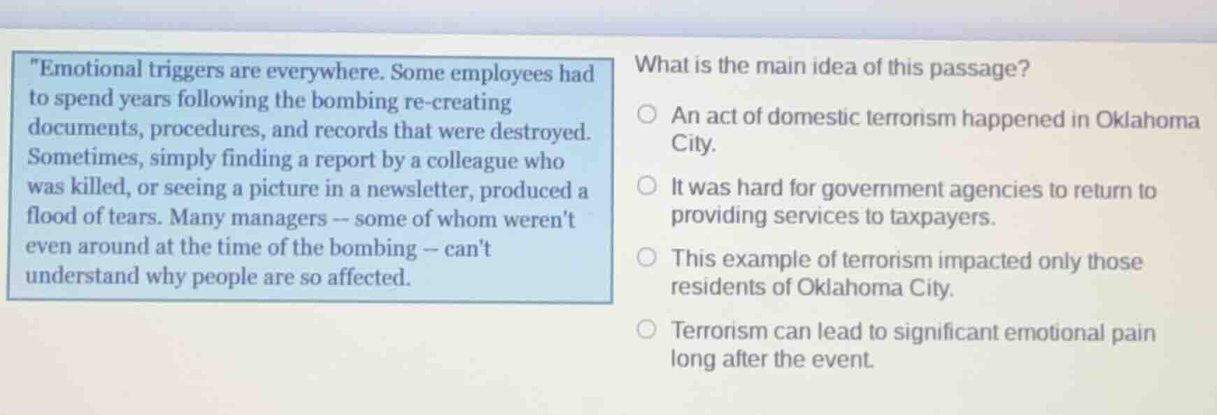 \emotional triggers are everywhere. some employees had to spend years f…