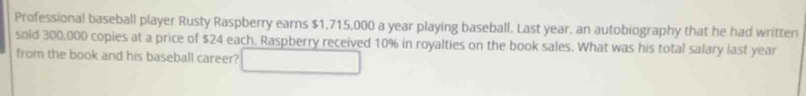 professional baseball player rusty raspberry earns $1,715,000 a year pl…