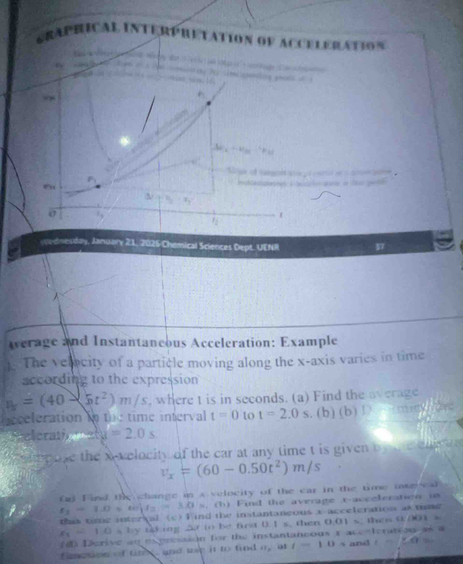 graphical interpretation of acceleration wednesday, january 21, 2025 ch…