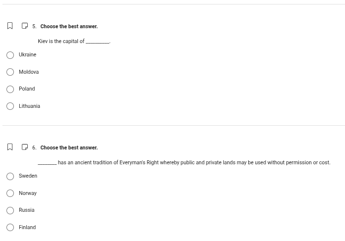 5. choose the best answer. kiev is the capital of ______. ukraine moldo…