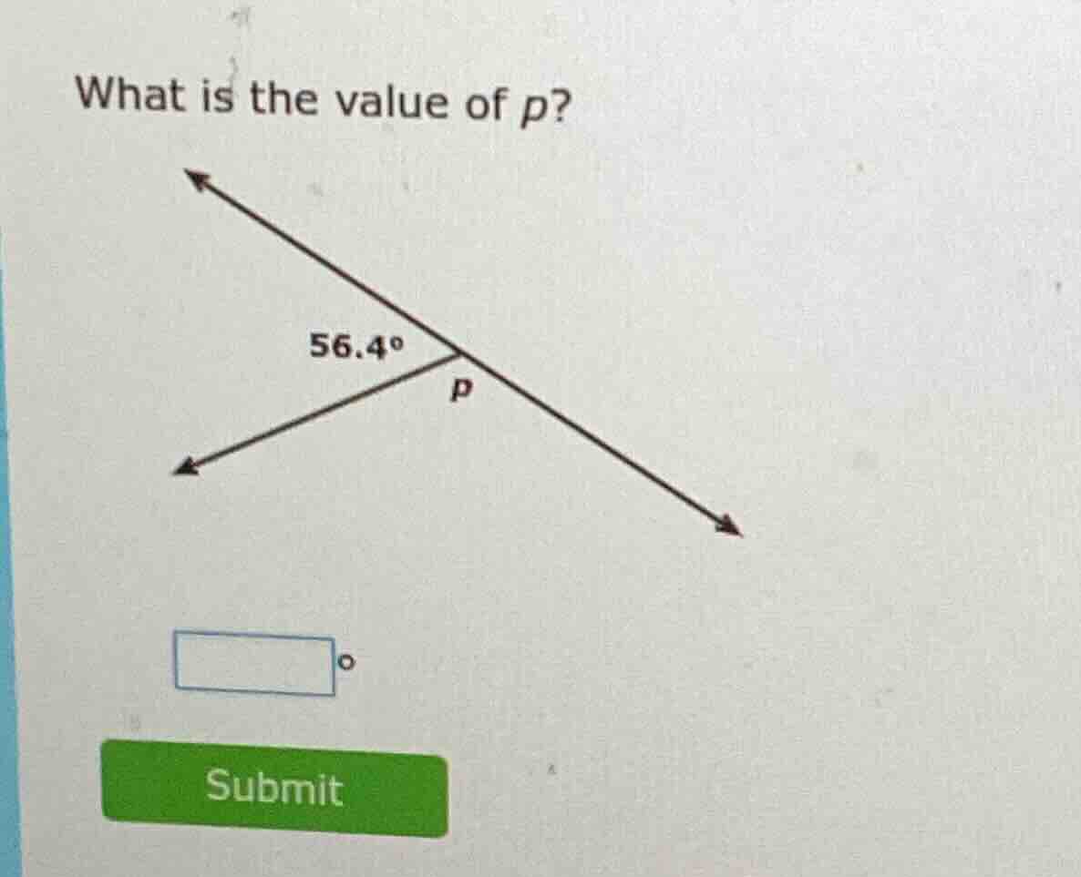 what is the value of $p$?